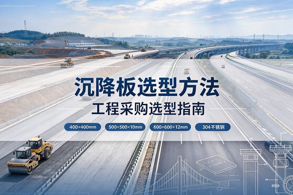 顺德沉降板选择方法
