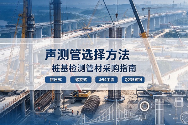 顺德声测管选型标准