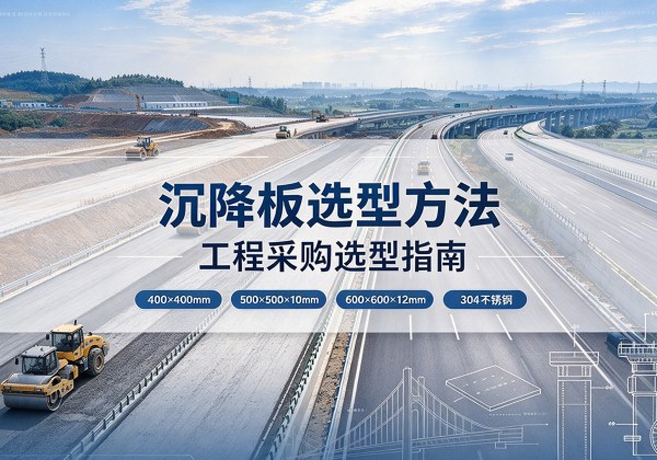 顺德沉降板选择方法