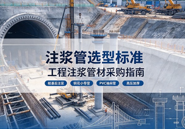 顺德注浆管选型标准